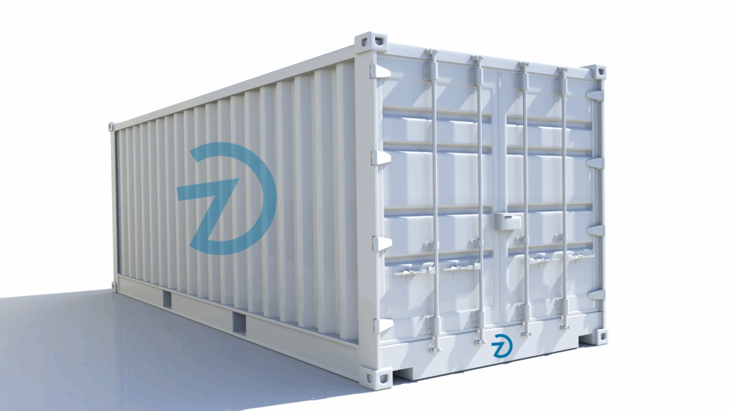 Data Center Container: imagem ilustrativa de container de TI
