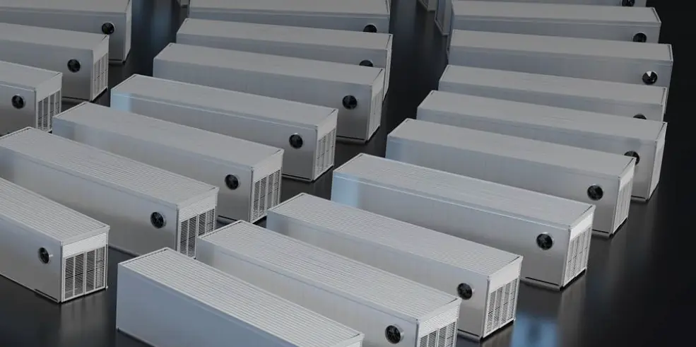 Data center container