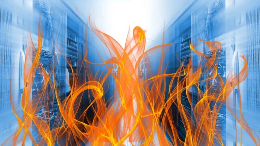 Tipos de detecção e combate a incêndio para Data Center