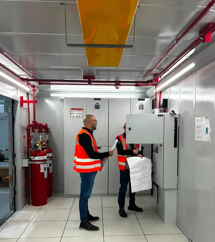 Data Center Contêiner aprovado