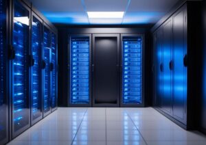 Construtora de Data Centers: imagem de Data Center corporativo